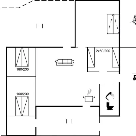 Erwith - 50m From The Sea By Interhome Blokhus